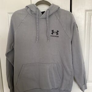 Under Armour Men's Gray Freedom Hoodie